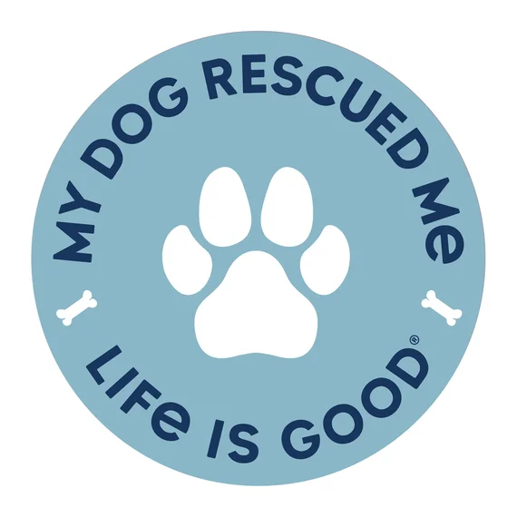 - Chinchilla cooling ice nest ceramic plateMy Dog Rescued Me 4" Circle Sticker