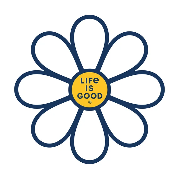  -Anti-scratch scratching board AND cat bed in oneLife Is Good Daisy Die Cut Sticker