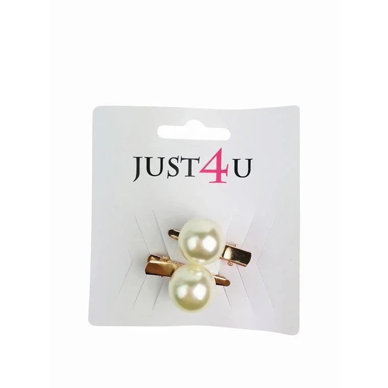 - Automatic induction pet water dispenserHair Clip, Gold Pearl, 2pk