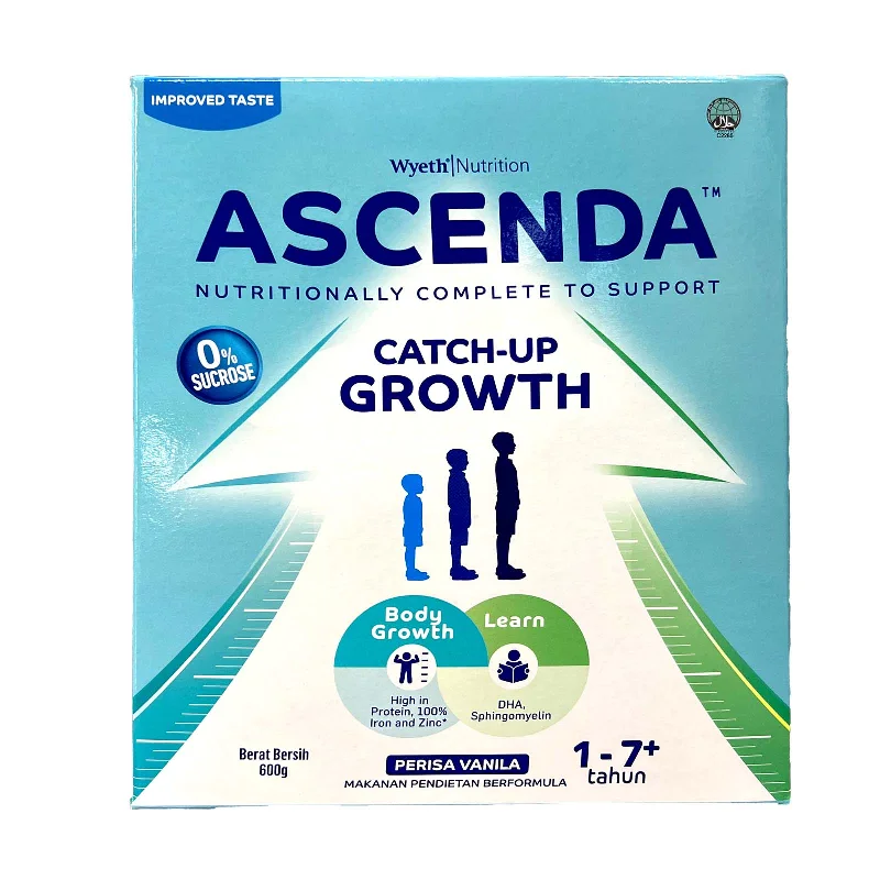 ---Wyeth Ascenda Formula Milk Powder  (1-7 Years) 600g