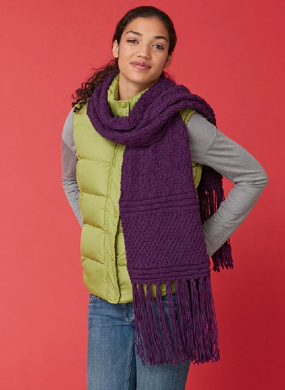 - Deodorizing cat litter tofu litterFree Textured Scarf Pattern