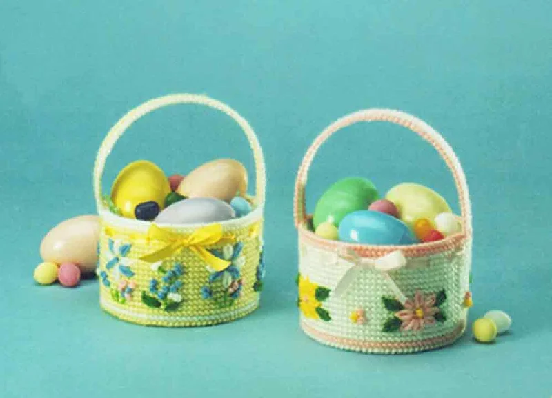 ---Round Easter Baskets Pattern
