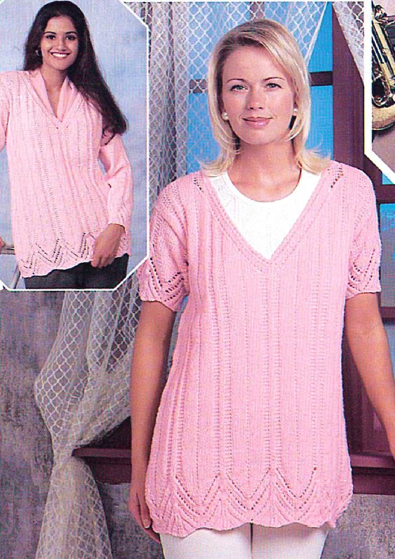 - Foldable and portable cat bagLacy Chevron Tunic Pattern