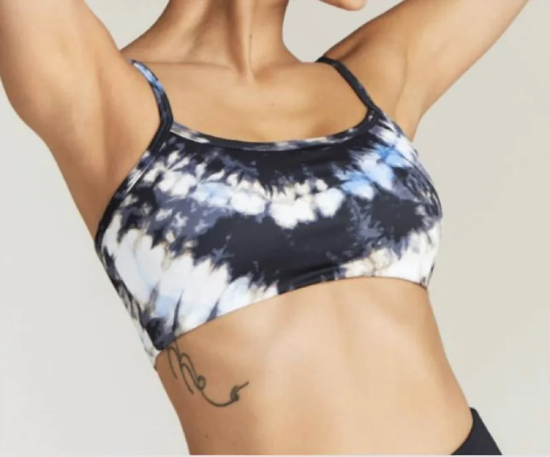 Rocky Bra In Deep Sea Tie Dye