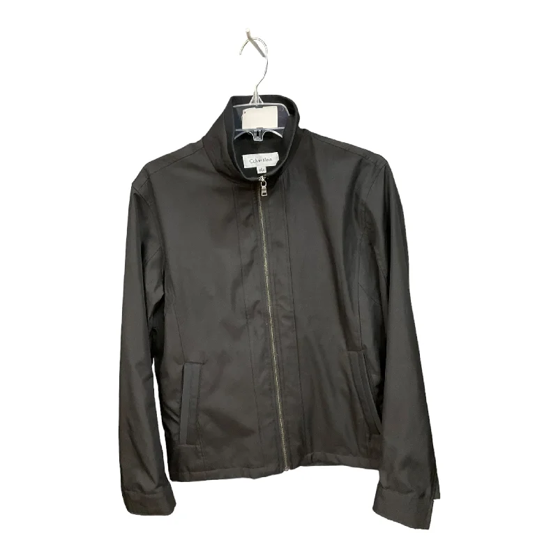 Black Jacket Windbreaker Calvin Klein, Size S