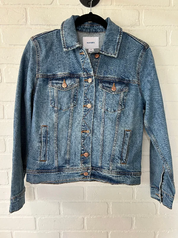 Blue Denim Jacket Denim Old Navy, Size M