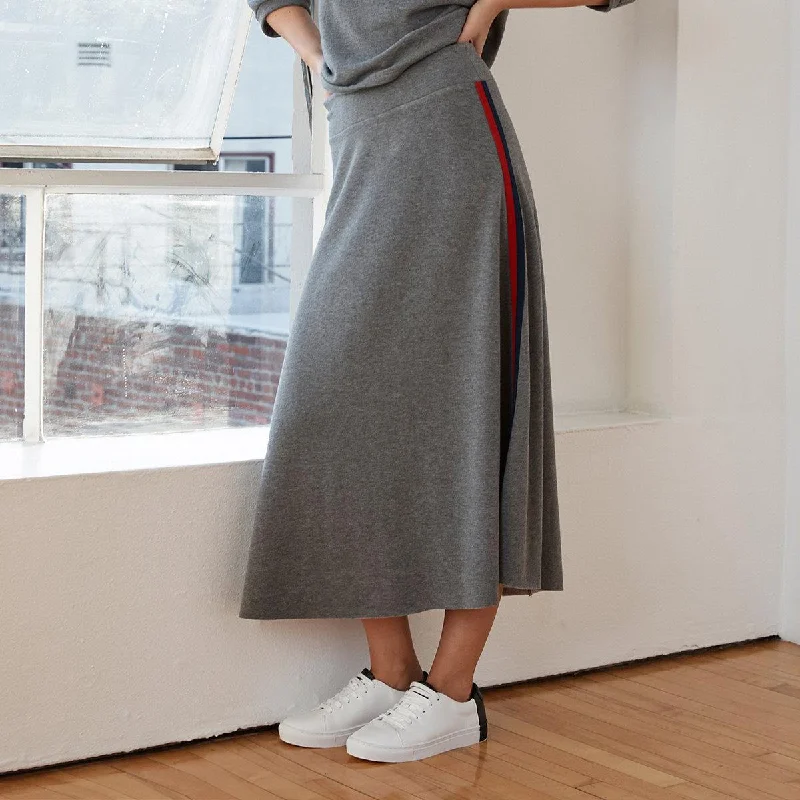 Clea Athleisure Skirt (Charcoal)