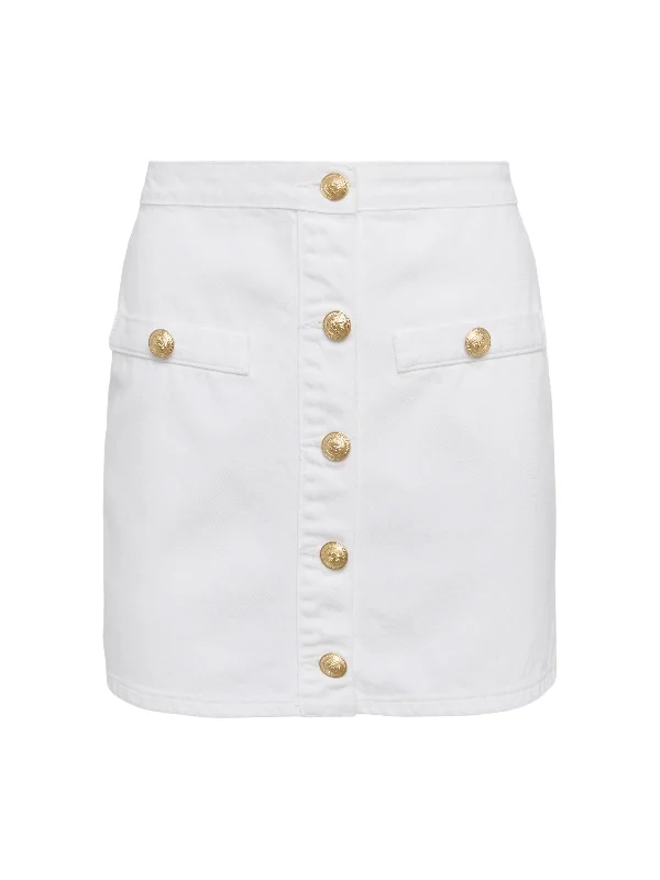 Kris Denim Mini Skirt