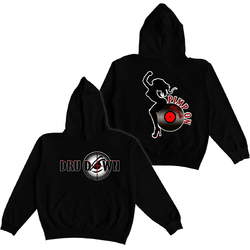Dru Down - Pimp On Records Hoodie