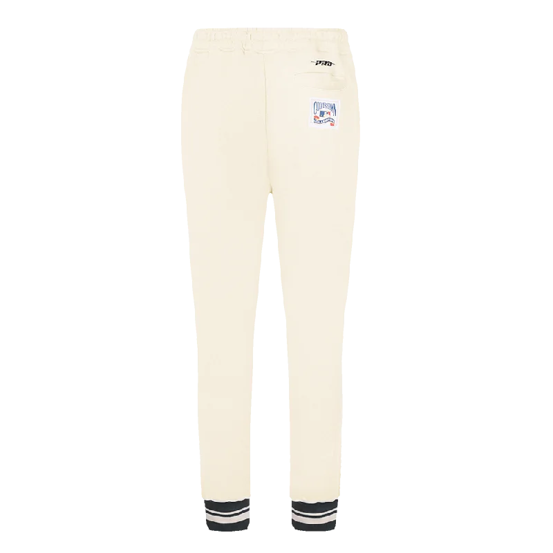 MLB BALTIMORE ORIOLES RETRO CLASSIC WOMEN'S RIB SWEATPANT (EGGSHELL/ BLACK) MLB BALTIMORE ORIOLES RETRO CLASSIC WOMEN'S RIB SWEATPANT (EGGSHELL/ BLACK)