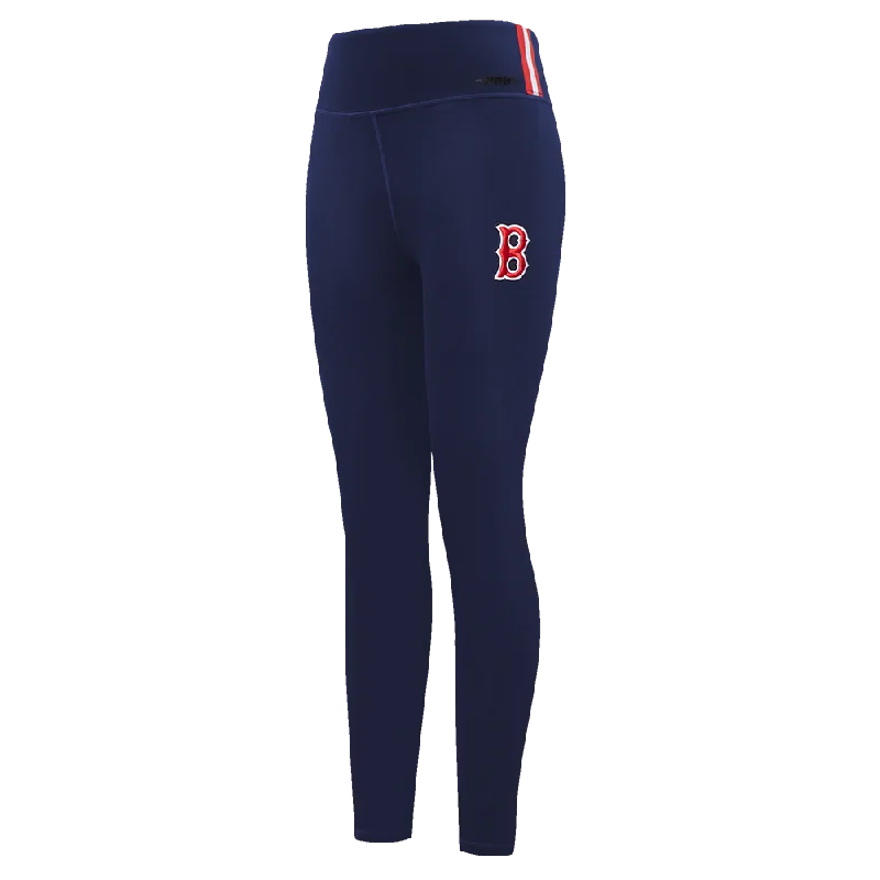 MLB BOSTON RED SOX RETRO CLASSIC WOMEN'S JERSEY LEGGING (MIDNIGHT NAVY)