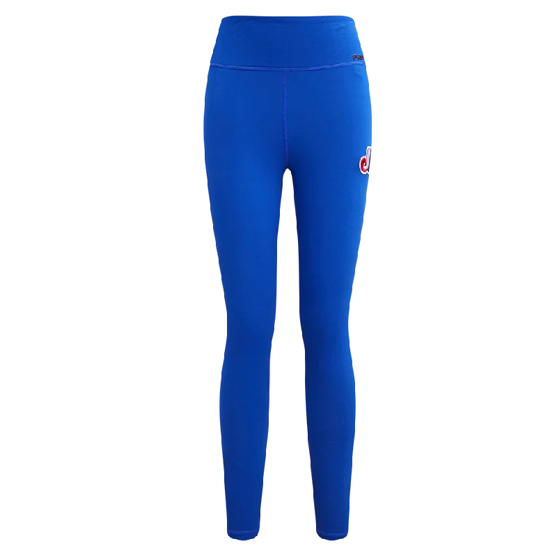 MLB MONTREAL EXPOS RETRO CLASSIC WOMEN'S JERSEY LEGGING (ROYAL BLUE)