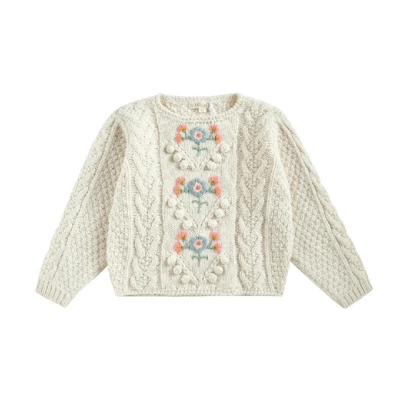 Louise Misha Vinia Cream Sweater