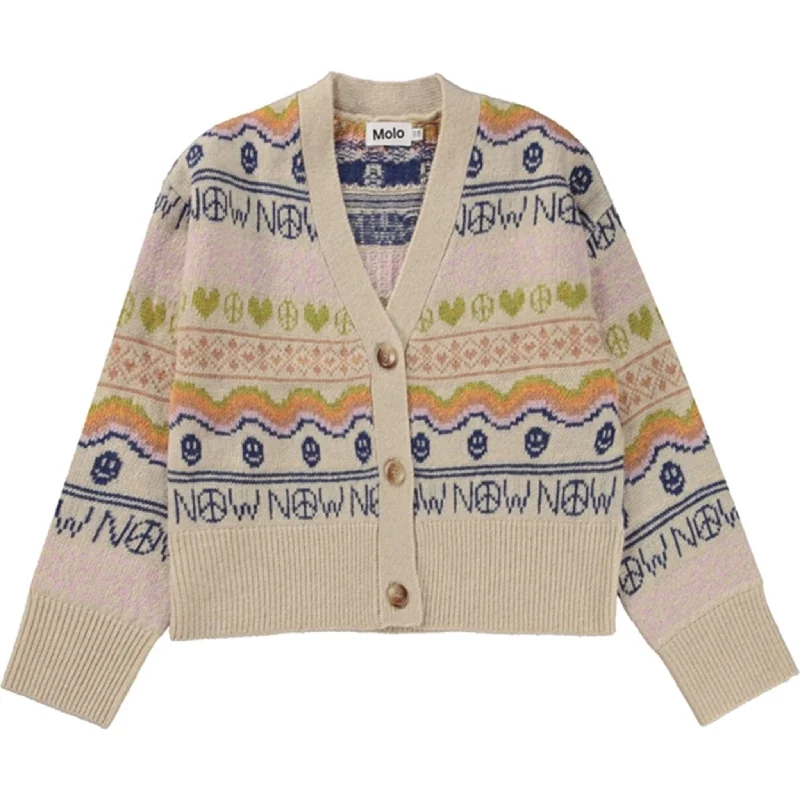 Molo Peace Now Knit Gilly Cardigan