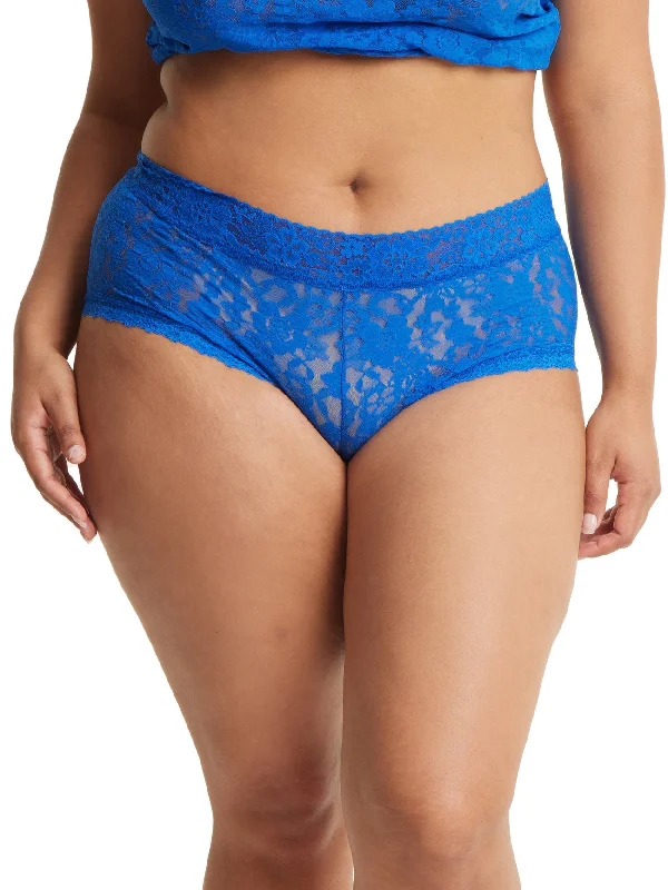 PLUS SIZE DAILY LACE BOYSHORT