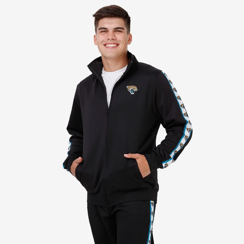 Jacksonville Jaguars Stripe Logo Track Jacket