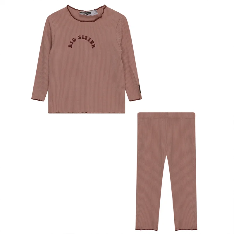 Whipped Cocoa Big Sister Rib Loungewear